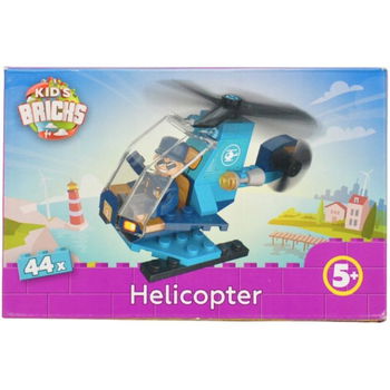 Kids Bricks Helicopter 44pcs - 1