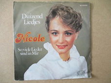 s0432 nicole - duizend liedjes