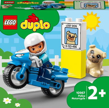 LEGO DUPLO Politiemotor - 10967 - 0