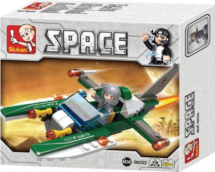 Sluban Space - Space Ship M38-B0322 - 2