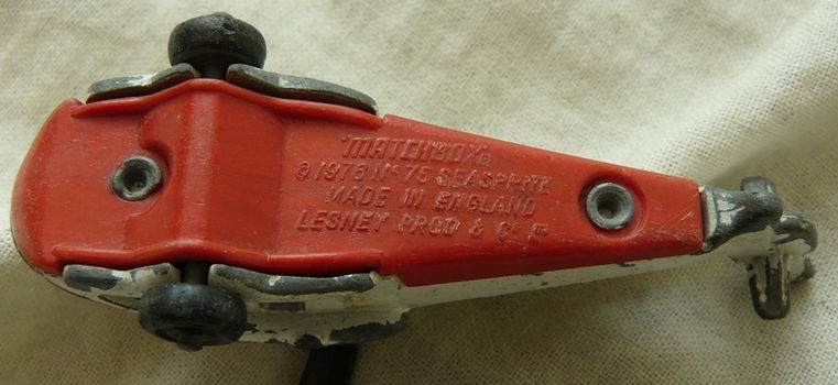 Modelauto, Matchbox, No.75 - Seasprite (Helicopter), 1977-1981. - 7