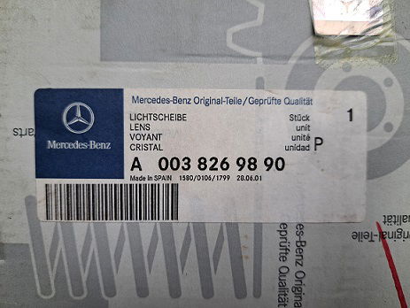 Mercedes-Benz Vito (W638) Koplampglas A0038269890 Valeo Links - 2