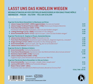 Lasst uns das Kindlein wiegen Weihnachtsmusik an Barockorgel - 1