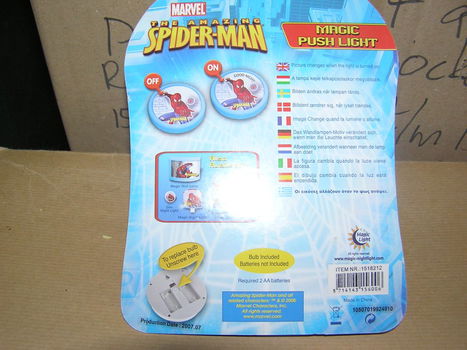 Spiderman magic push light nieuw(1) - 1