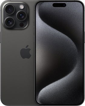 iPhone 15 Pro Max 1TB Zwart Titanium - 1