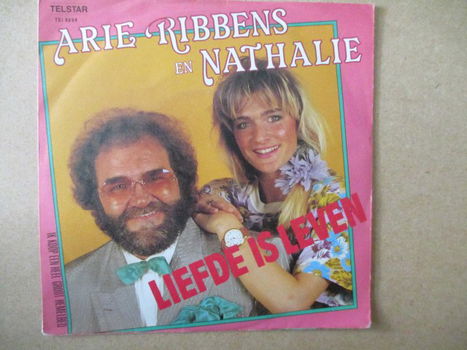 s0468 arie ribbens en nathalie - liefde is leven - 0