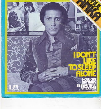 Single Paul Anka - I don't like to sleep alone - 0