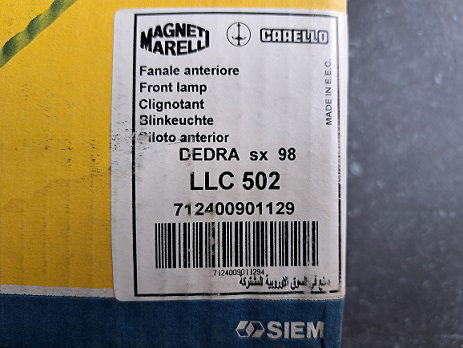 Lancia Dedra Knipperlicht Magneti Marelli LLC502 712400901129 Links - 4