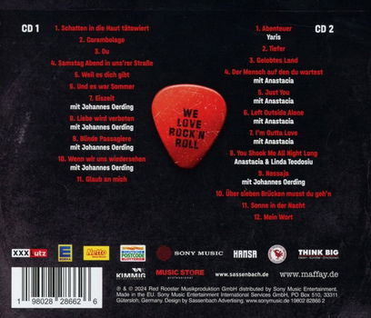 Peter Maffay - We Love Rock'n'Roll (Leipzig-Live-2024) 2 CDs - 1