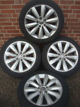 17’’inch Origineel Highline Velgen Vw Passat Golf 6 VW Caddy - 4