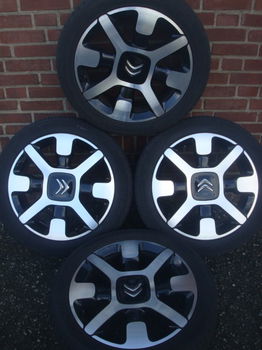 17 inch Originele Bicolor Citroën C3/C4 Cactus Velgen 4x108 - 4