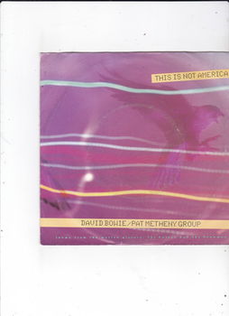 Single David Bowie/Pat Metheny Group - This is not America - 0