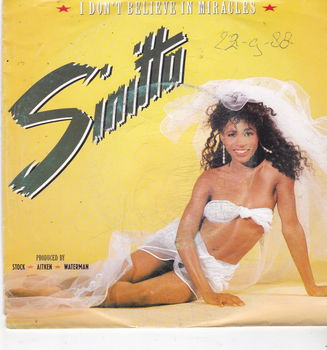 Single Sinitta - I don't believe in miracles - 0