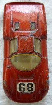 Modelauto, Matchbox (Superfast), Schaal 1:55, No.68 - Porsche 910 - Metalflake Red, 1970-1974.(1) - 1