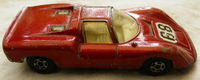 Modelauto, Matchbox (Superfast), Schaal 1:55, No.68 - Porsche 910 - Metalflake Red, 1970-1974.(1) - 5 - Thumbnail