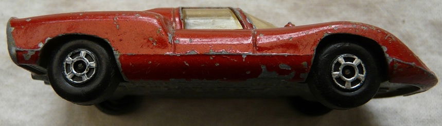 Modelauto, Matchbox (Superfast), Schaal 1:55, No.68 - Porsche 910 - Metalflake Red, 1970-1974.(1) - 6