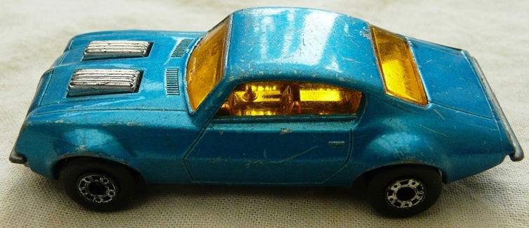 Modelauto, Matchbox (Superfast), Schaal 1:67, No.4 - Pontiac Firebird - Metallic Blue, 1976-1979.(1) - 3