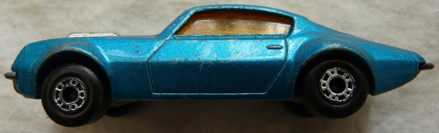 Modelauto, Matchbox (Superfast), Schaal 1:67, No.4 - Pontiac Firebird - Metallic Blue, 1976-1979.(1) - 4