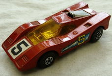 Modelauto, Matchbox (Superfast), Schaal 1:52, No.7 - Hairy Hustler - Metallic Red-Orange, 1971.(1)