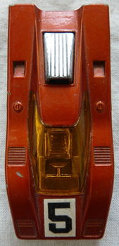 Modelauto, Matchbox (Superfast), Schaal 1:52, No.7 - Hairy Hustler - Metallic Red-Orange, 1971.(1) - 1