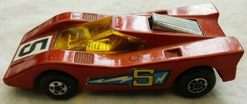 Modelauto, Matchbox (Superfast), Schaal 1:52, No.7 - Hairy Hustler - Metallic Red-Orange, 1971.(1) - 3