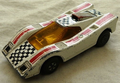 Modelauto, Matchbox (Superfast), Schaal 1:52, No.7 - Hairy Hustler - White, 1975.(1) - 0