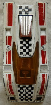 Modelauto, Matchbox (Superfast), Schaal 1:52, No.7 - Hairy Hustler - White, 1975.(1) - 1