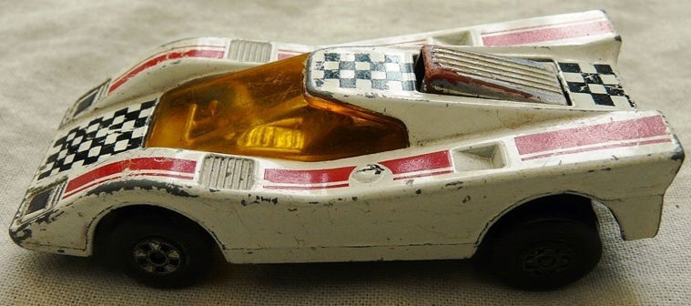 Modelauto, Matchbox (Superfast), Schaal 1:52, No.7 - Hairy Hustler - White, 1975.(1) - 3