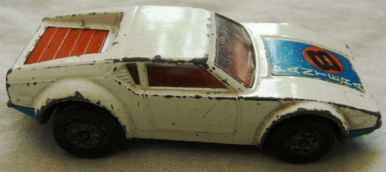 Modelauto, Matchbox (Superfast), Schaal 1:56, No.8 - De Tomaso Pantera - White, 1975-1981.(1) - 5