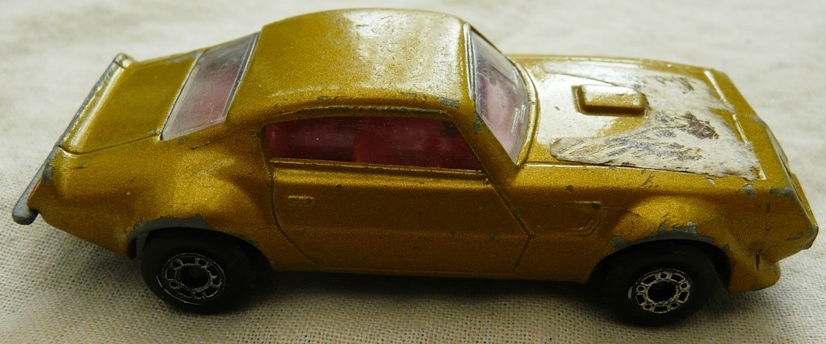 Modelauto, Matchbox (Superfast), Schaal 1:67, No.16 - Pontiac Firebird - Gold, 1981.(1) - 5