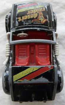 Modelauto, Majorette, Schaal 1:55, No.223 - Crazy Car 4x4 - Black, 1987.(Nr.1) - 2