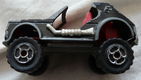 Modelauto, Majorette, Schaal 1:55, No.223 - Crazy Car 4x4 - Black, 1987.(Nr.1) - 4 - Thumbnail