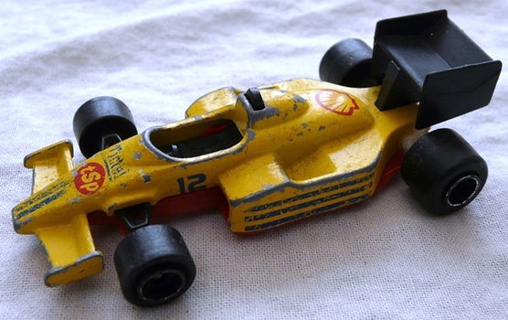 Modelauto, Majorette, Schaal 1:55, No.238 - F1 Racing - Yellow, 1989.(Nr.1) - 0