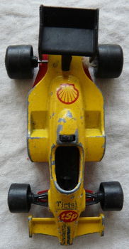 Modelauto, Majorette, Schaal 1:55, No.238 - F1 Racing - Yellow, 1989.(Nr.1) - 1