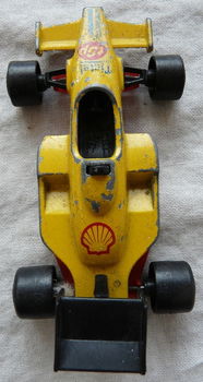 Modelauto, Majorette, Schaal 1:55, No.238 - F1 Racing - Yellow, 1989.(Nr.1) - 2