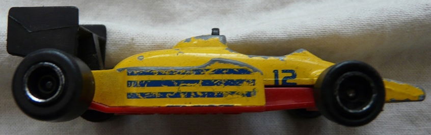 Modelauto, Majorette, Schaal 1:55, No.238 - F1 Racing - Yellow, 1989.(Nr.1) - 6