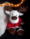 Kerstknuffel - rendier - rudolph - Rudolf - knuffel - kerstdecoratie - 3 - Thumbnail