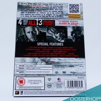 DVD | Sons Of Anarchy | Seizoen 1,2,3,4 5 | BOX - 4