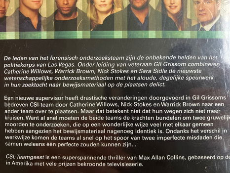 CSI Teamgeest - Max Allan Collins (nieuw) - 1