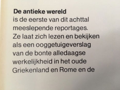 5000 jaar dagelijks leven: de antieke wereld - 6