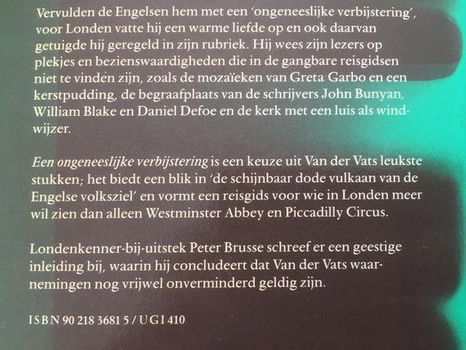 Een ongeneeslijke verbijstering (Engeland) - Daan van der Vat - 2