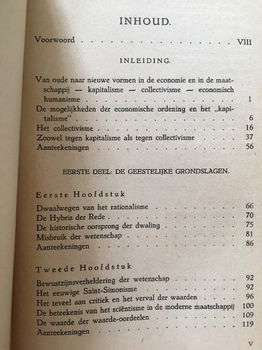 Civitas Humanas (economie) - Wilhelm Ropke - 1