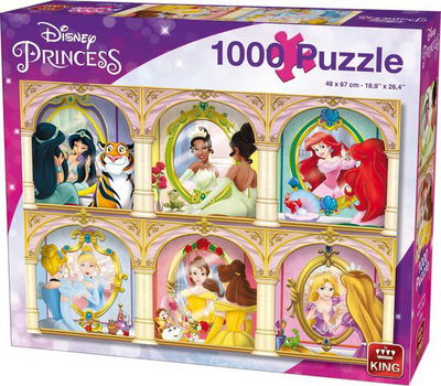 Walt Disney Puzzel 1000 Stukjes - Mirror Mirror Disney Princess - 0