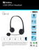 USB Office Headset uitermate geschikt voor internettelefonie - 2 - Thumbnail