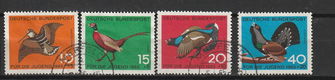 Bondsrep.Duitsland postzegels gestempeld 1964 Jeugd,vogels - 0 - Thumbnail