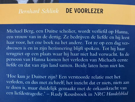 De voorlezer - Bernhard Schlink - 2