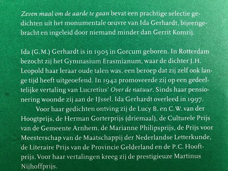 Ida Gerhardt - Zeven maal om de aarde gaan - Gerrit Komrij (gedichten) - 1