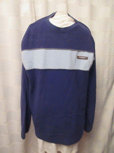 Fleecetrui maat xl Donkerblauw Mainstreem A11