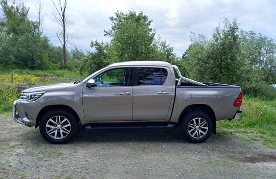 2018 TOYOTA HILUX dubbel cabine grijs kenteken High Executive automaat - 1