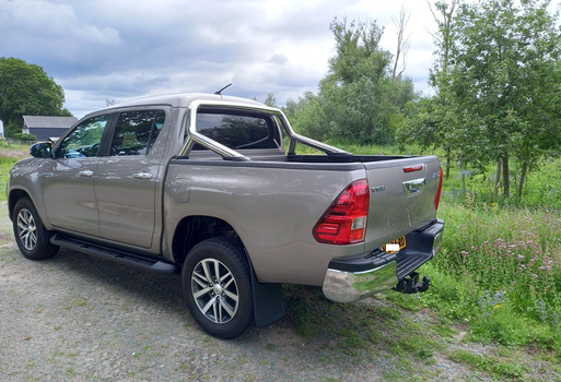 2018 TOYOTA HILUX dubbel cabine grijs kenteken High Executive automaat - 2